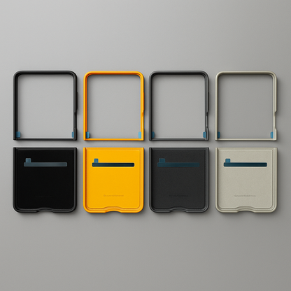 Galaxy Z Flip7 Kindsuit Premium Leather Back Case