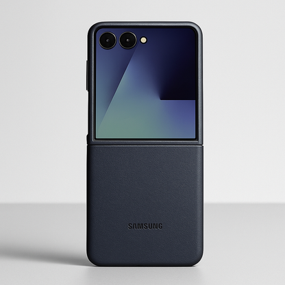 Galaxy Z Flip7 Kindsuit Premium Leather Back Case