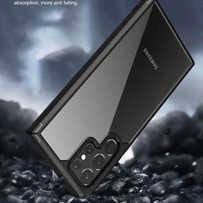 Galaxy S22 Ultra Crystal Clear Silicone Armor Back Case