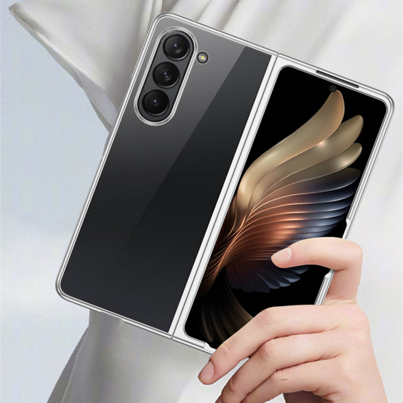 Galaxy Z Fold5 Transparent Ultra Camera Protection Clear Case