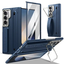 Load image into Gallery viewer, Galaxy Z Fold Series S-Pen Case with Skin Feel &amp; Front Glass Protection
