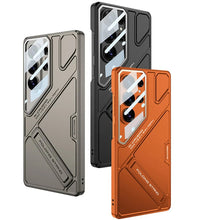 Load image into Gallery viewer, Galaxy S26 Ultra GKK Matte Hard PC Shield Lens Folding With Stand Case
