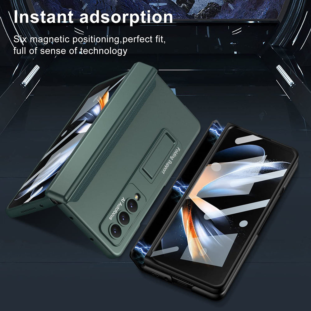 Galaxy Z Fold3 Magnetic Hinge Full Protection Stand Case