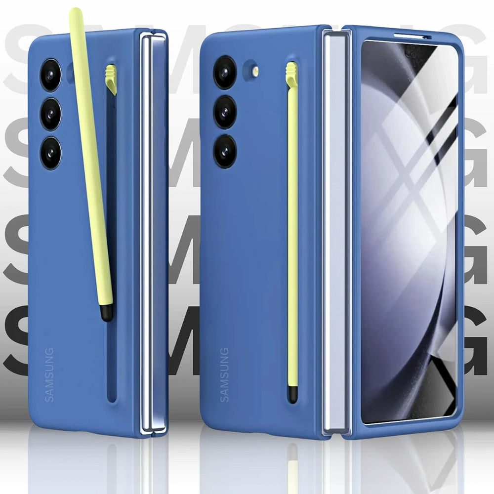 Galaxy Z Fold6 Slim S-Pen Version Protective With Front Glass Case