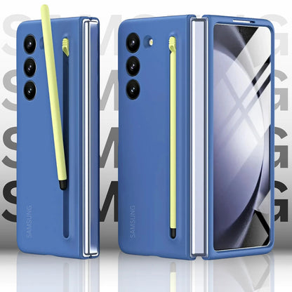 Galaxy Z Fold6 Slim S-Pen Version Protective With Front Glass Case