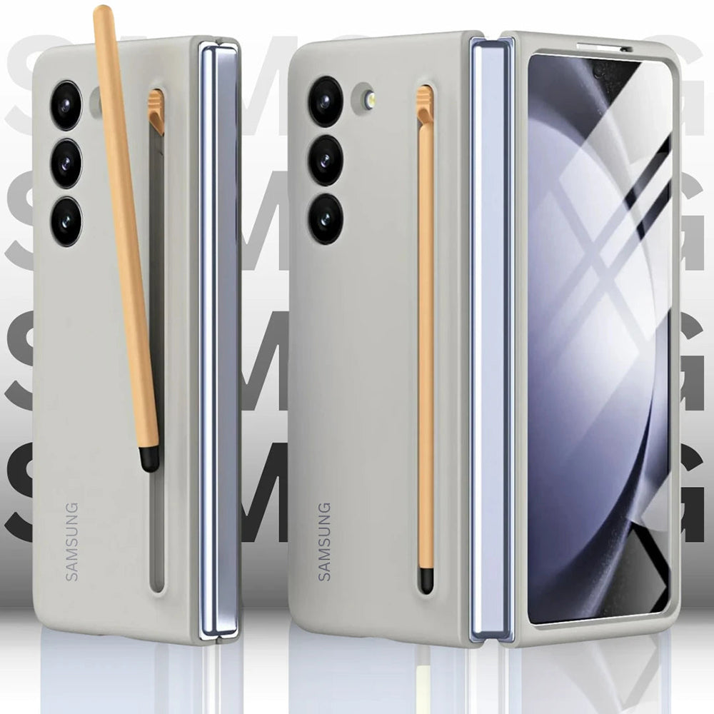 Galaxy Z Fold6 Slim S-Pen Version Protective With Front Glass Case