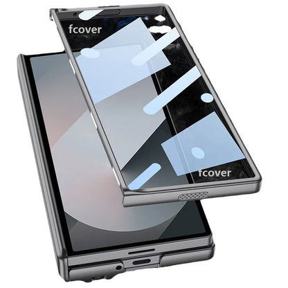 Galaxy Z Fold6 All-in-One Protective Case with S Pen Slot, Screen Guard & Hinge Shield