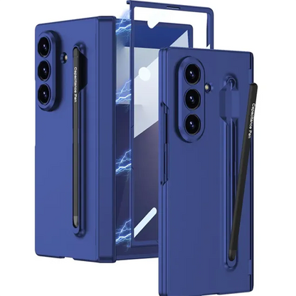 Galaxy Z Fold7 Full Protection With Magnetic Hinge & Touch Pen Case