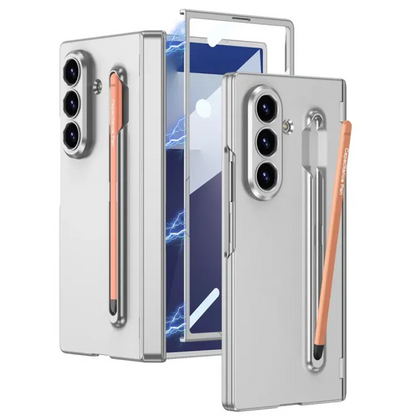 Galaxy Z Fold7 Full Protection With Magnetic Hinge & Touch Pen Case