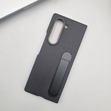 Load image into Gallery viewer, Galaxy Z Fold7 KINDSUIT Premium Leather Stylish Protection with Kickstand Case

