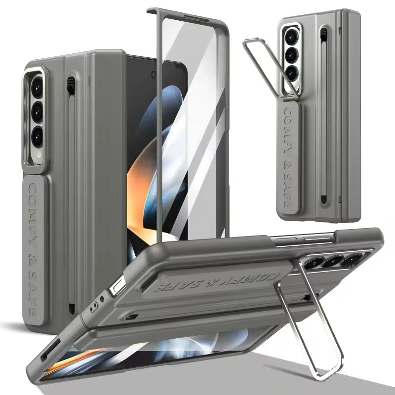 Galaxy Z Fold8 Ultra S-Pen Case with Skin Feel & Front Glass Protection