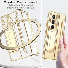 Load image into Gallery viewer, Transparent Case with Kickstand &amp; Hinge Protection for Galaxy Z Fold6
