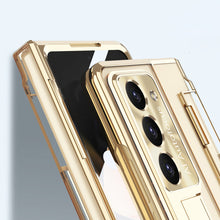 Load image into Gallery viewer, Transparent Case with Kickstand &amp; Hinge Protection for Galaxy Z Fold6
