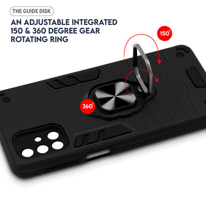 Galaxy A56/A36 UAG Shockproof Dual-Layer Armor Case with Kickstand Ring