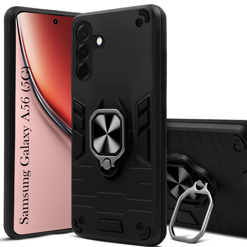 Galaxy A56/A36 UAG Shockproof Dual-Layer Armor Case with Kickstand Ring