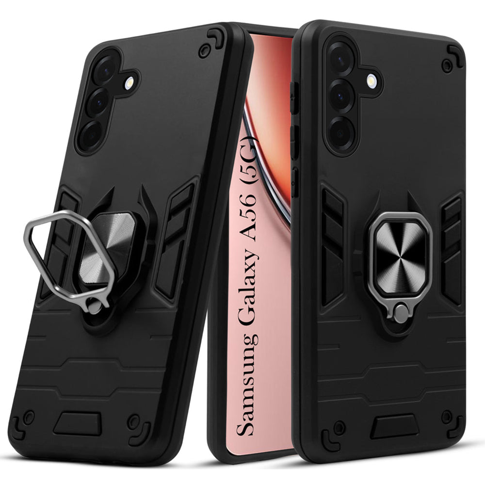 Galaxy A56/A36 UAG Shockproof Dual-Layer Armor Case with Kickstand Ring