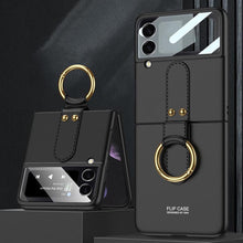 Load image into Gallery viewer, Galaxy Z Flip3 Luxury Ring Holder Case
