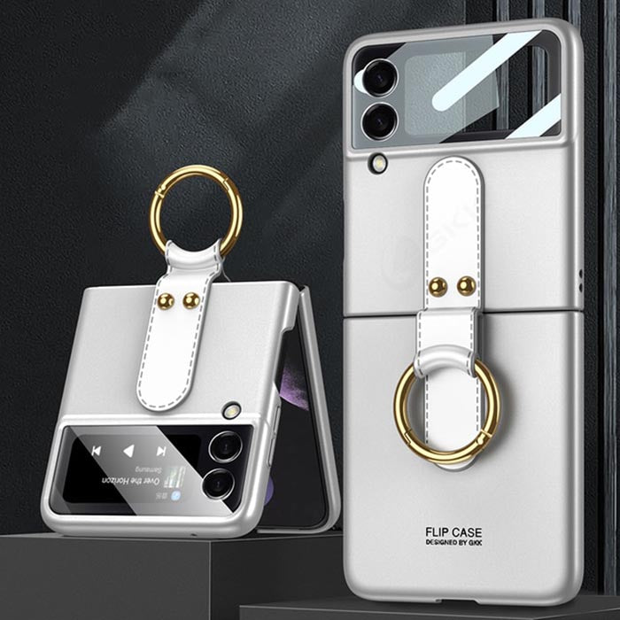 Galaxy Z Flip3 Luxury Ring Holder Case