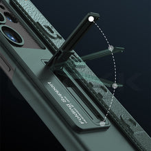 Load image into Gallery viewer, Galaxy S24 Series Wristband Strap With Kickstand Holder Bracket Case
