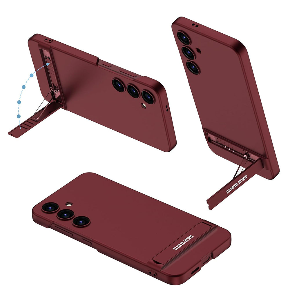 Galaxy S24 Shockproof Ultra Matte Case with Kickstand | Slim & Durable