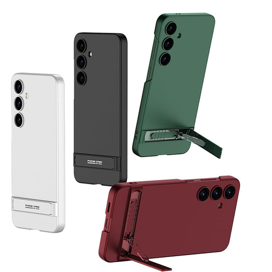 Galaxy S24 Shockproof Ultra Matte Case with Kickstand | Slim & Durable
