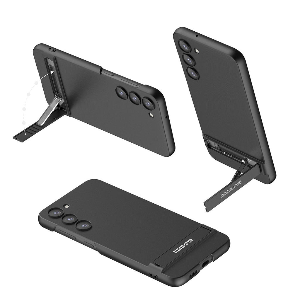 Galaxy S24 Shockproof Ultra Matte Case with Kickstand | Slim & Durable
