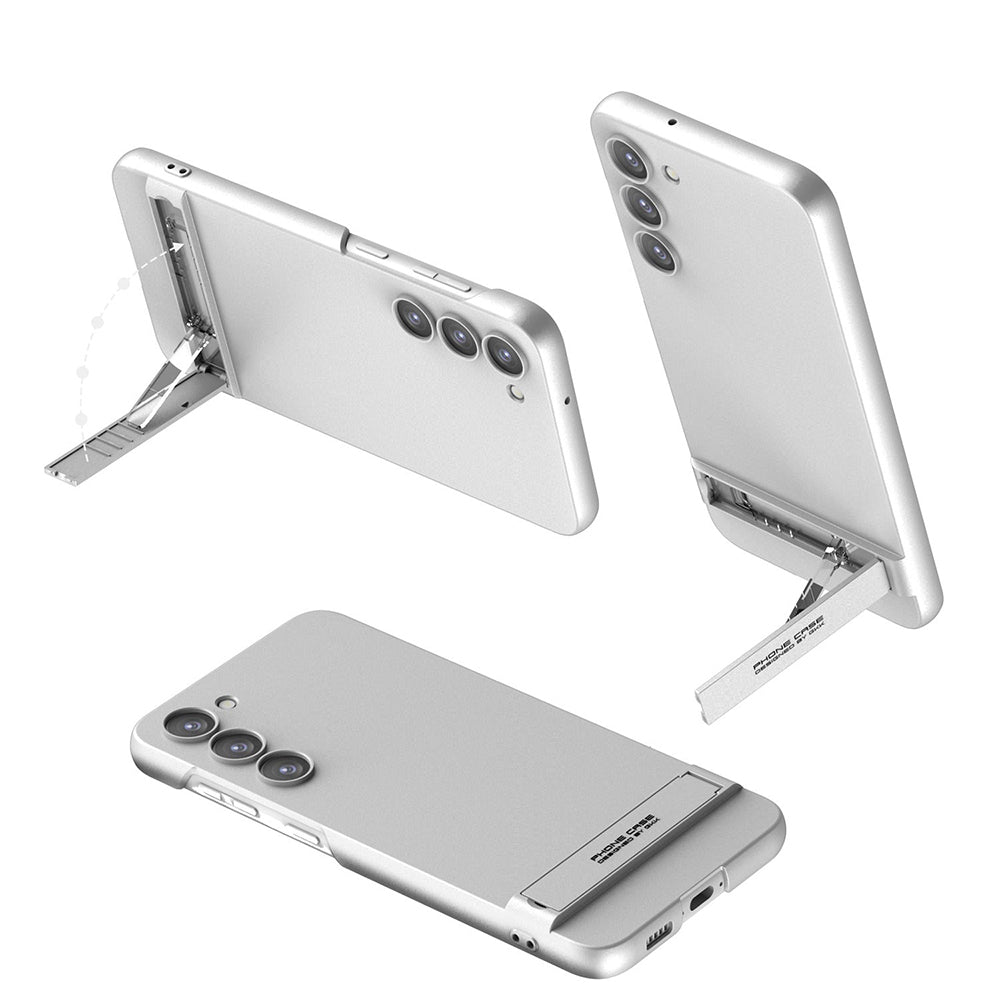 Galaxy S24 Shockproof Ultra Matte Case with Kickstand | Slim & Durable