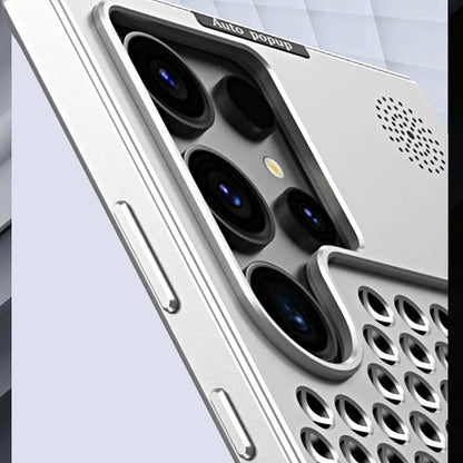 Galaxy S24 Ultra Aluminum Hollow Heat Dissipation Shockproof Case