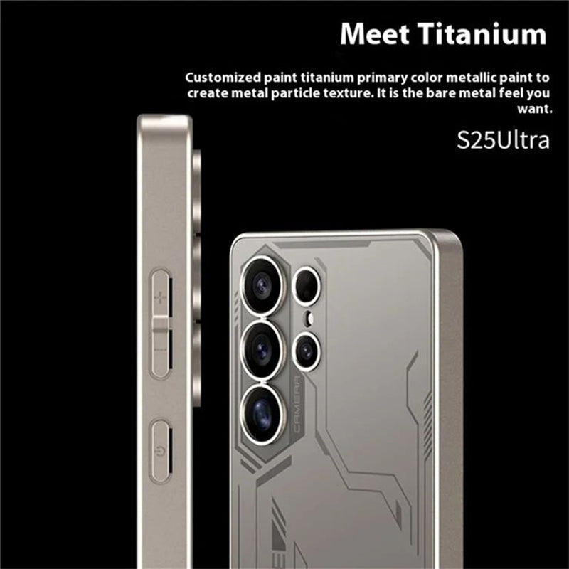 Galaxy S25 Ultra Cool Skin Feel Simulator Anti-Drop Full Coverage Phone Case