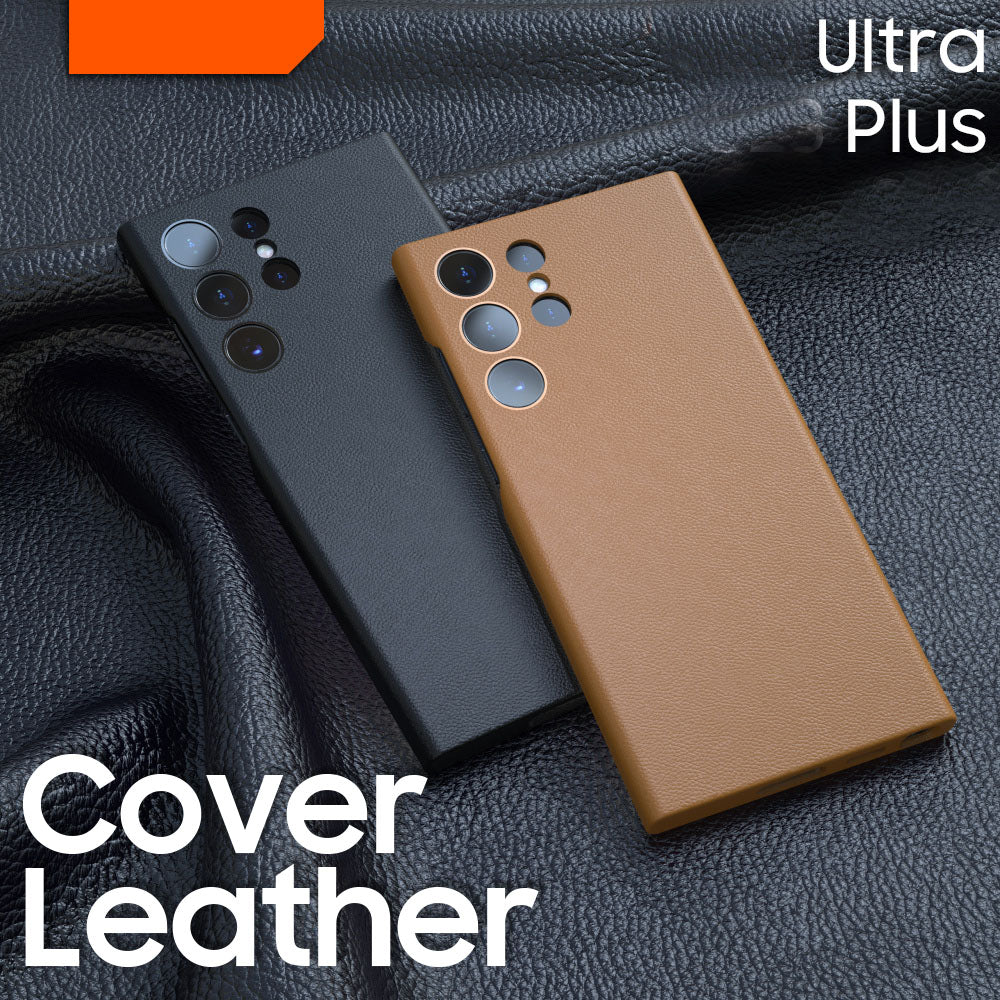 Galaxy S25 Ultra High Quality Soft Silky Touch Protective Leather Case