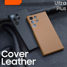 Load image into Gallery viewer, Galaxy S25 Ultra High Quality Soft Silky Touch Protective Leather Case
