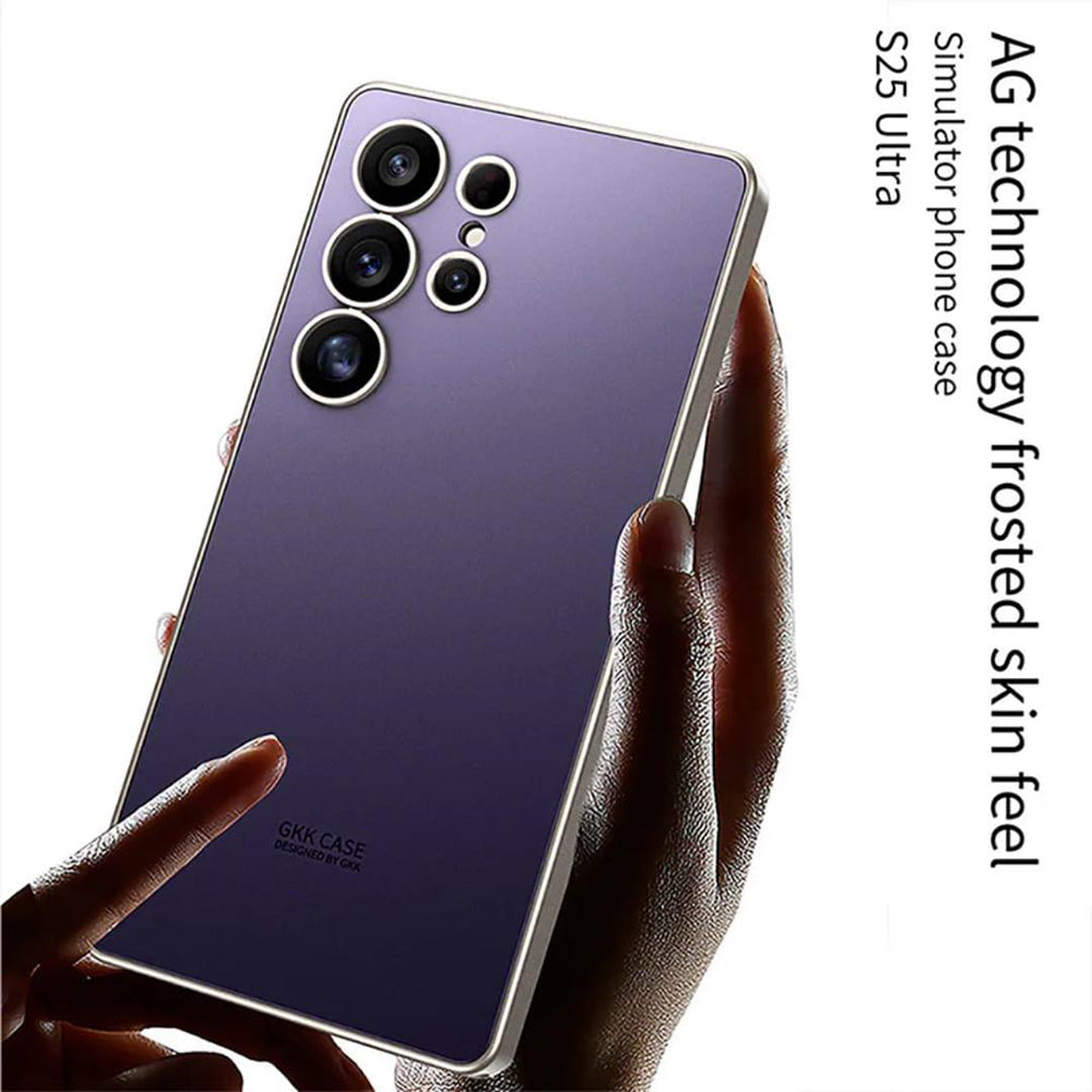 Galaxy S25 Ultra Matte Shine with Anti-fall Protective Case