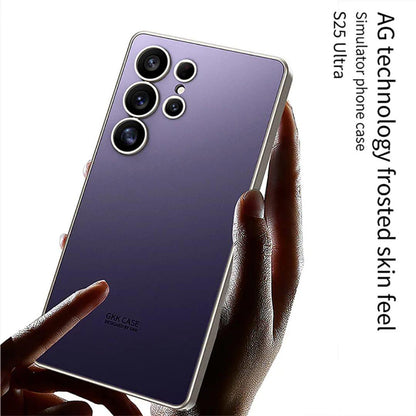 Galaxy S25 Ultra Matte Shine with Anti-fall Protective Case