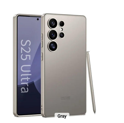 Galaxy S25 Ultra Matte Shine with Anti-fall Protective Case