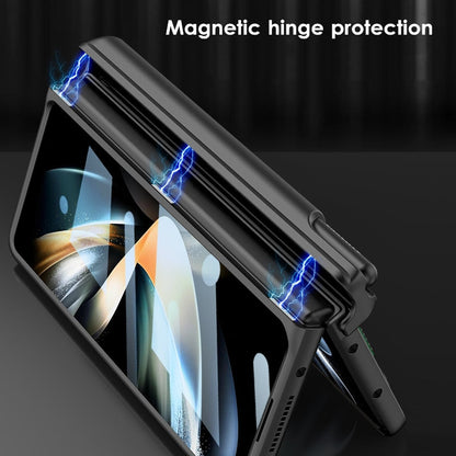 Galaxy Z Fold3 Wristband Magnetic Hinge Pen Holder Strap Case