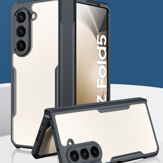 Galaxy Z Fold5 Shockproof Protective Shell Transparent Clear Case