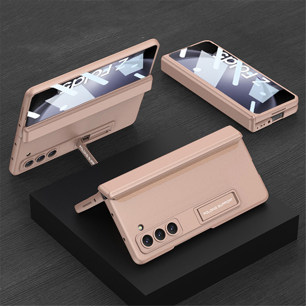 Galaxy Z Fold5 Magnetic Hinge Full Protection Stand Case