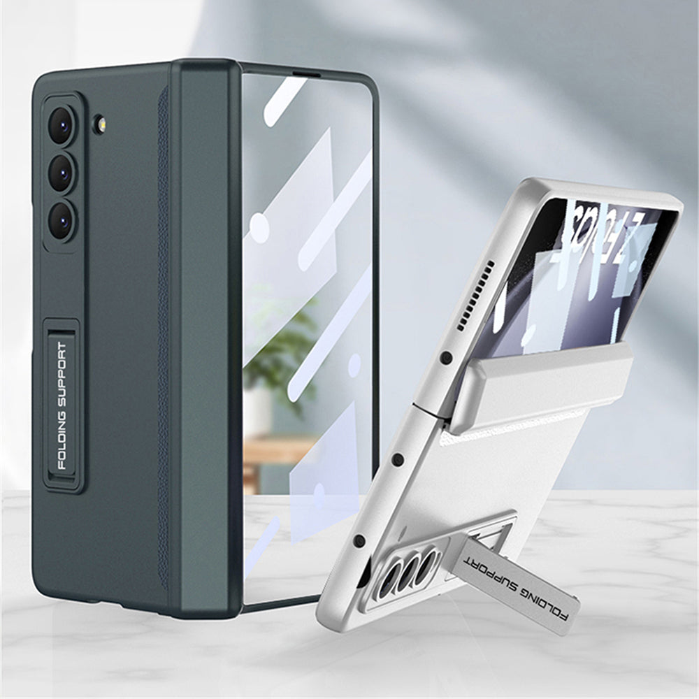 Galaxy Z Fold5 Magnetic Hinge Full Protection Stand Case