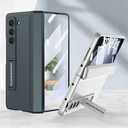 Galaxy Z Fold5 Magnetic Hinge Full Protection Stand Case