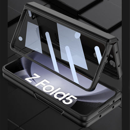 Galaxy Z Fold5 Magnetic Hinge Full Protection Stand Case