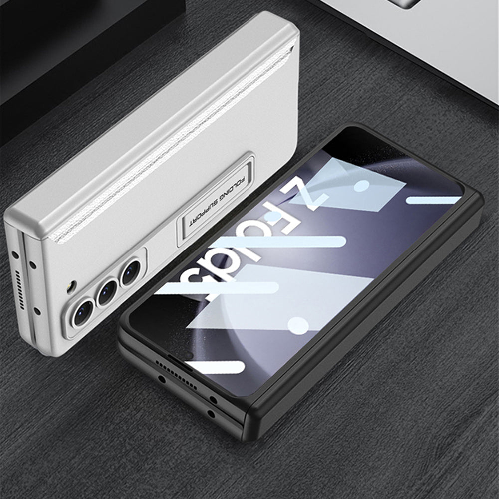 Galaxy Z Fold5 Magnetic Hinge Full Protection Stand Case