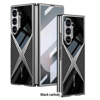 Galaxy Z Fold4 GKK X Leather Camera Protection Case