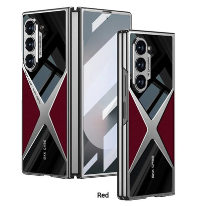 Galaxy Z Fold4 GKK X Leather Camera Protection Case