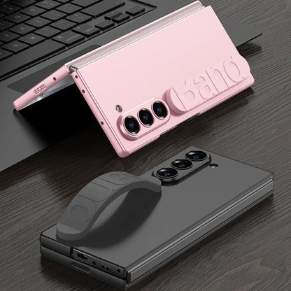 Galaxy Z Fold6 Matte Silicone Band Folding Protection Case