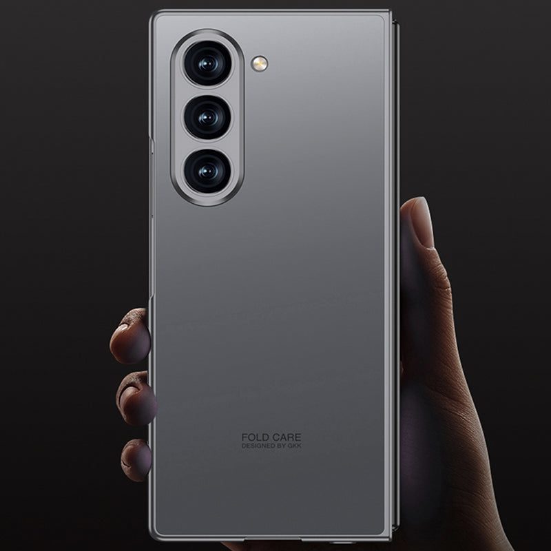 Galaxy Z Fold5 Matte Shine with Front Glass Protection Case