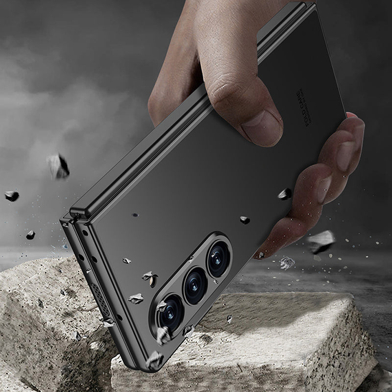 Galaxy Z Fold6 Matte Shine with Front Glass Protection Case