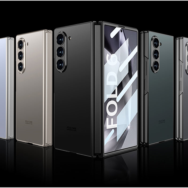 Galaxy Z Fold6 Matte Shine with Front Glass Protection Case