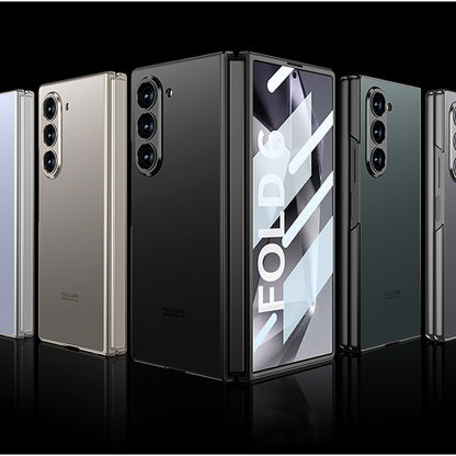 Galaxy Z Fold6 Matte Shine with Front Glass Protection Case