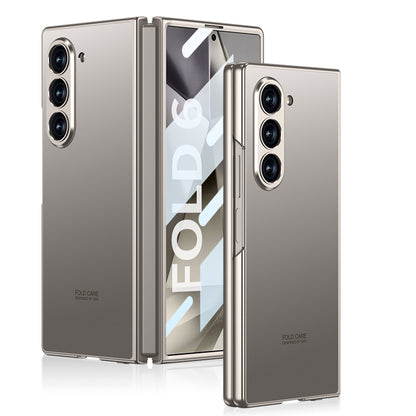 Galaxy Z Fold6 Matte Shine with Front Glass Protection Case
