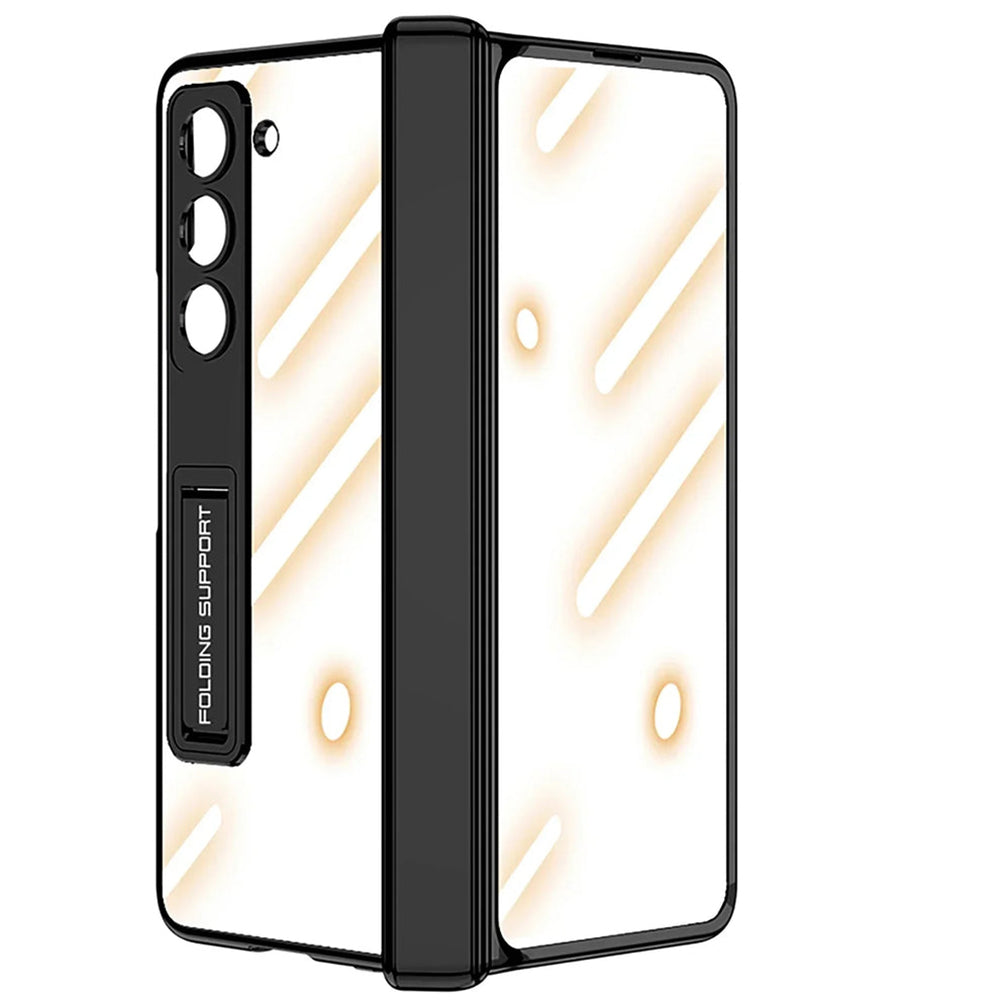 Transparent Case with Kickstand & Hinge Protection for Galaxy Z Fold6